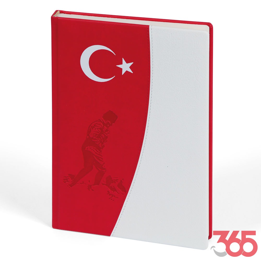 ATATÜRK TARİHSİZ DEFTER (17X24 CM)