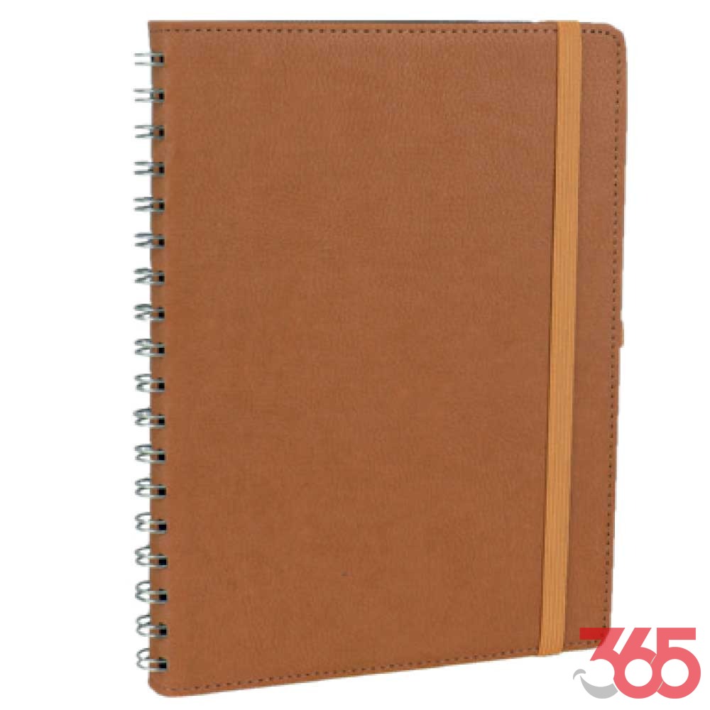 3031 SÖĞÜTÖZÜ SİYAH SPİRALLİ TARİHSİZ DEFTER (17X24 CM)