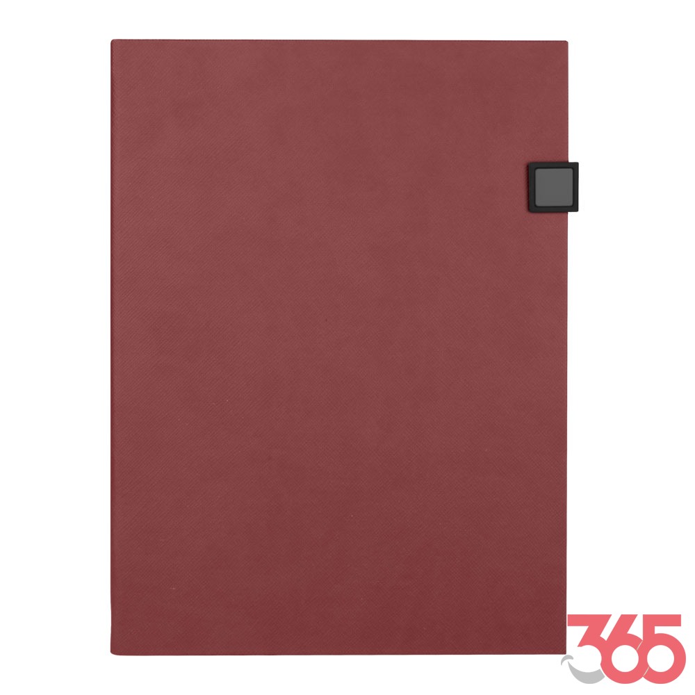 3066 ESAT KIRMIZI TARİHSİZ DEFTER (19X25 CM)