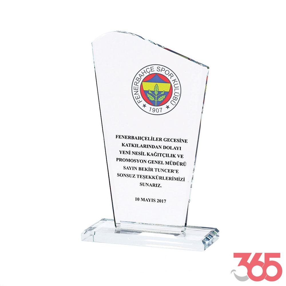 ÖNDER KRİSTAL PLAKET