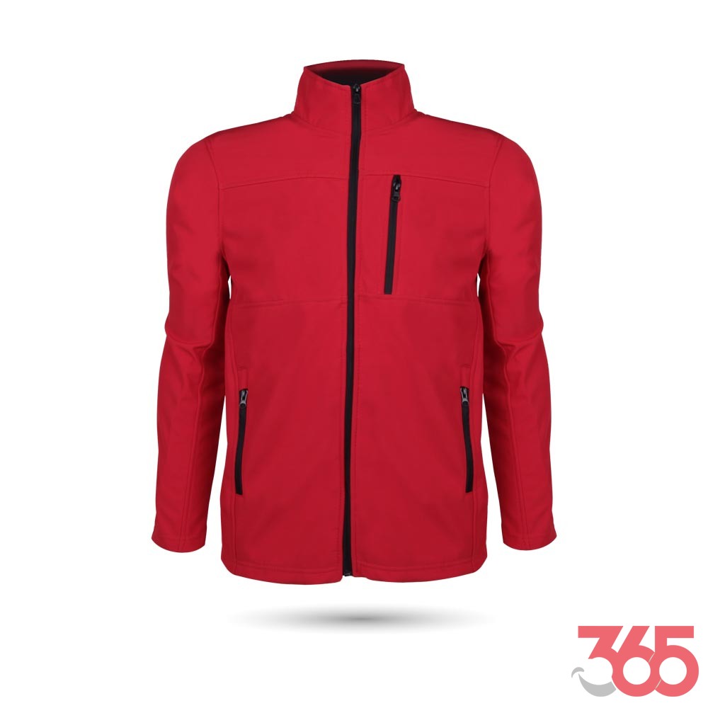 DAVRAZ SOFTSHELL KIRMIZI L MONT